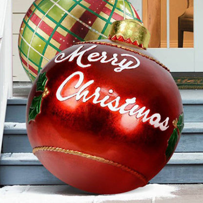 Christmas Ornament Inflatable Ball Outdoor Pvc 60CM