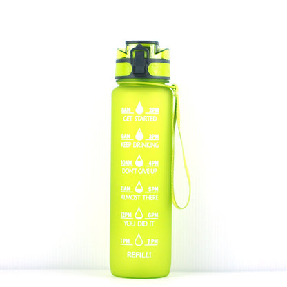 Transparent Flask Water Bottle 1000ml