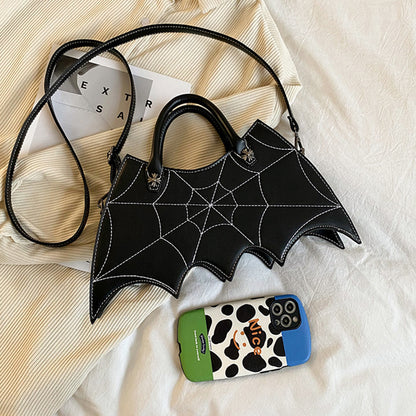 Spider Web Shape Shoulder Bag