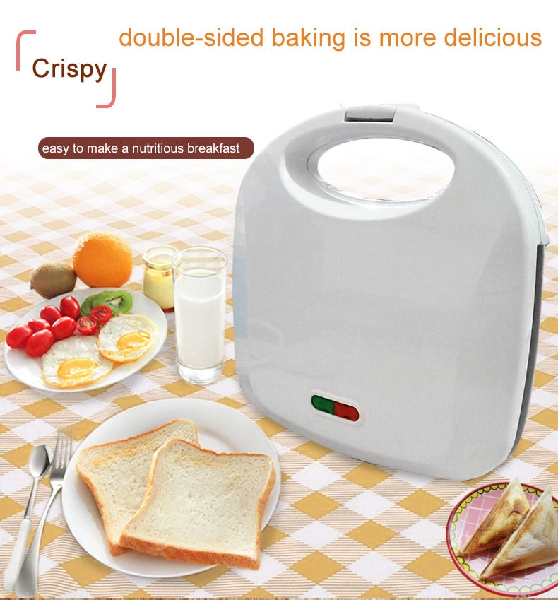 220V Double-sided sandwich panini toaster, sandwich maker