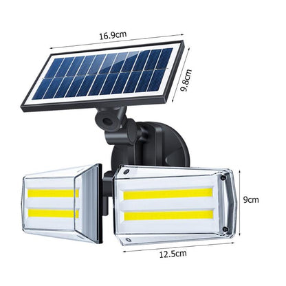 Solar wall light