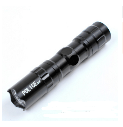 LED mini flashlight, aluminum alloy, strong light, small flashlight, 3W gift flashlight.