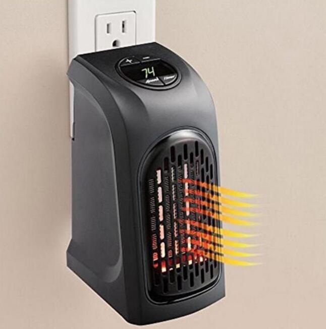 Portable Electric Wall Heater, Warmer Adjustable Thermostat