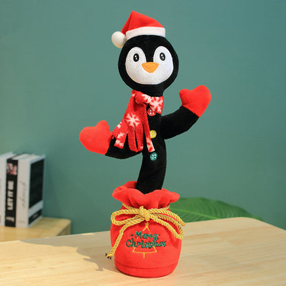 Dancing Christmas Toys Funny Tree Repeat Talking