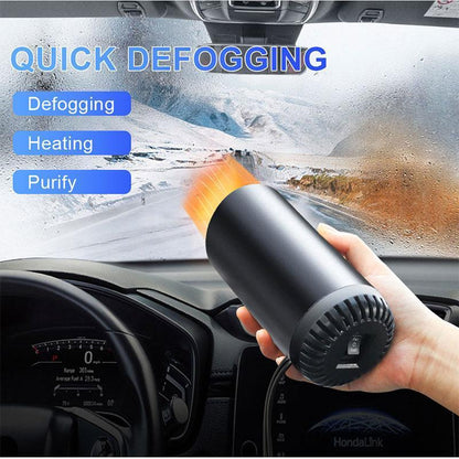 Car Warm Air Blower 12V Heater Fan Windshield Defoggingw