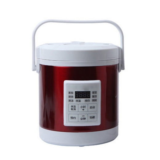 12V 24V Mini Rice Cooker 1.6L Electric Hot Soup Cooker