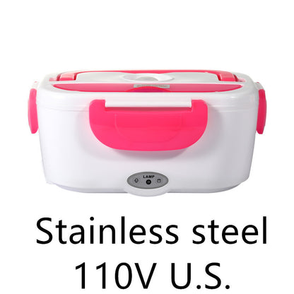 Electric Heated Lunch Box, Food Heating Warmer Container