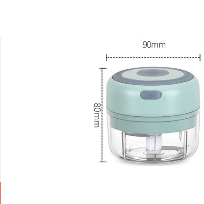 Mini Electric Garlic Ginger Masher Chopper USB Charging