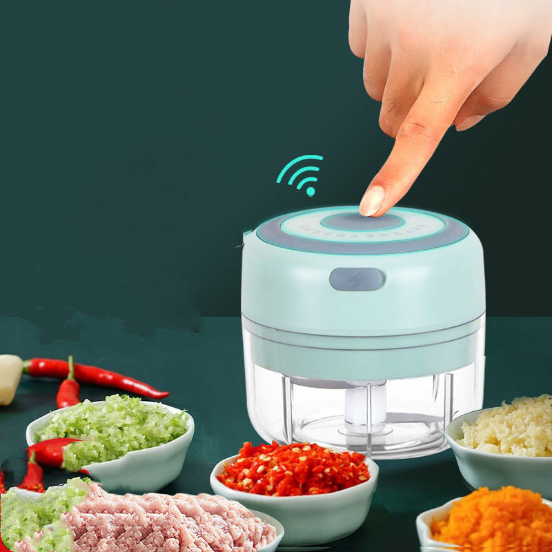 Mini Electric Garlic Ginger Masher Chopper USB Charging