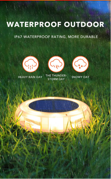 12Led Solar LED Light Outdoor Lawn Lamp Garden Light Courtyard Garden Decoration Solar Sensor Step Street Light For Porch Patio