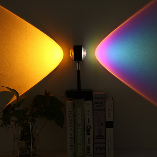 Sunset Rainbow Projection Lamp, USB Dual-head