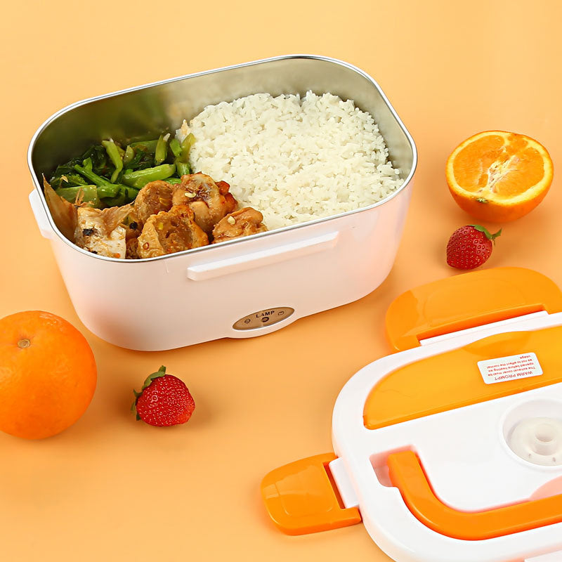 Electric Heated Lunch Box, Food Heating Warmer Container