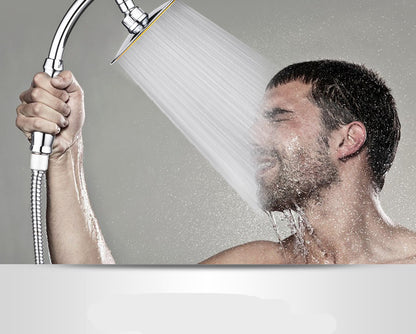 6inch Pressurized Hand-held Universal Shower Head Set