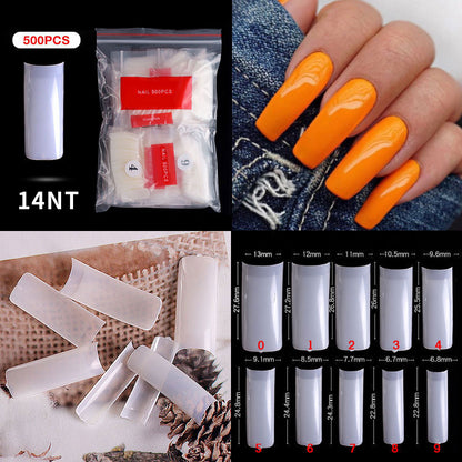 Cross-border Nail Manicure French Style Full Patch Half Patch Fake Nail Patch Handmade Wear Manicure Factory Wholesale