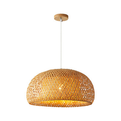 Bamboo Woven Simple Japanese Creative Pastoral Chandelier