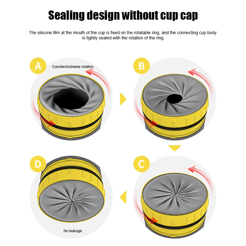 Twist Cup, Travel Portable Cup