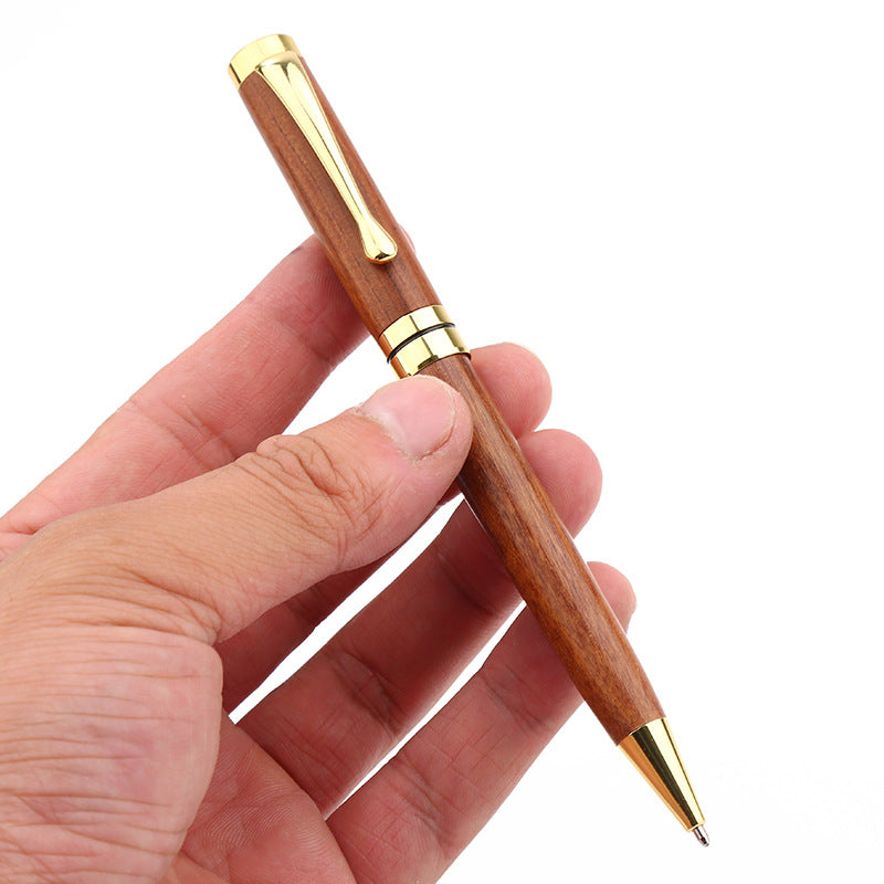 1PC Business Rollerball Pen Sign Pen Wood