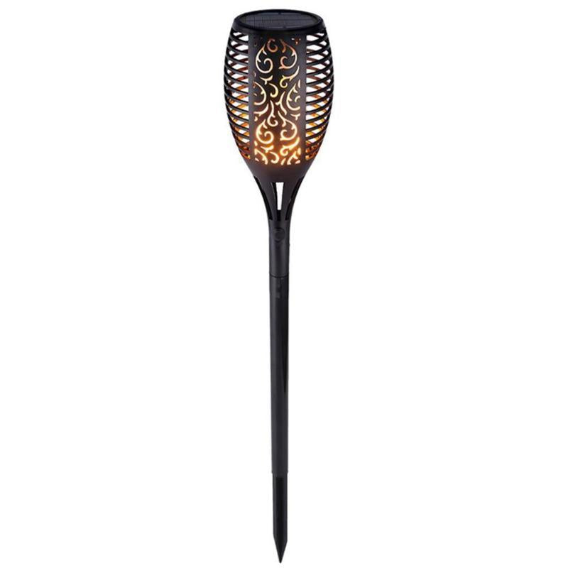 Solar Flame Flickering Garden Led Light Ip65 Outdoor Solar Tiki Torch Light Spotlights Landscape Decoration Led Lamp