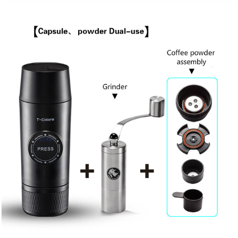 Mini Espresso Coffee Maker Portable Rechargeable