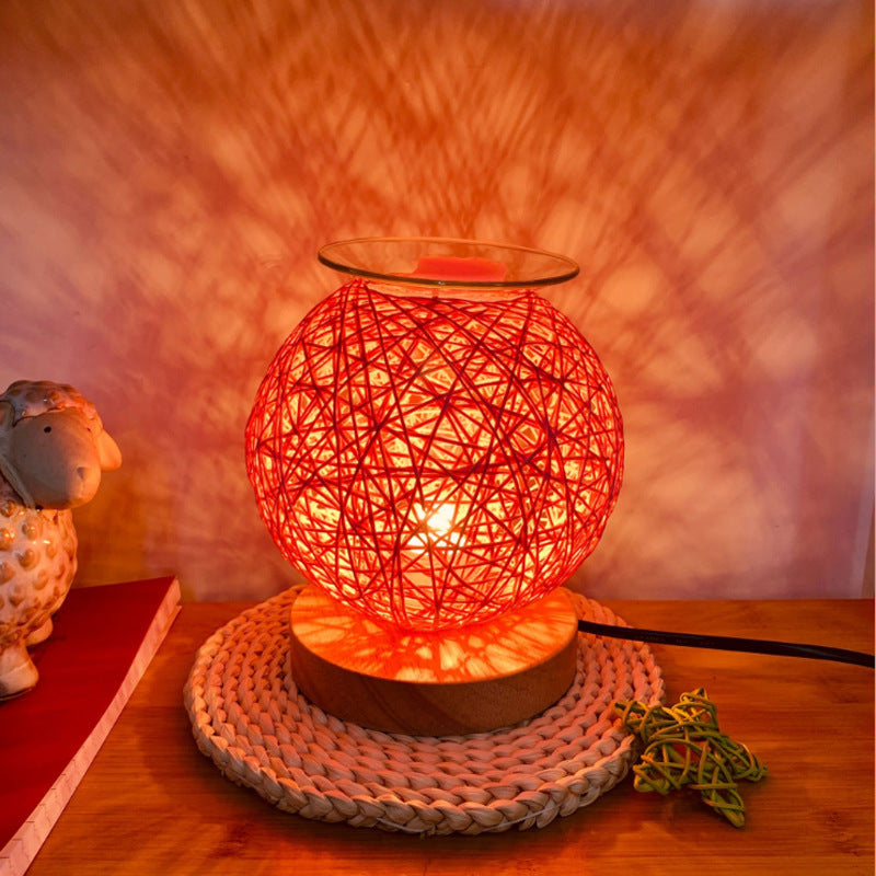 Fragrance Oil Heater Nightlight Table Decoration