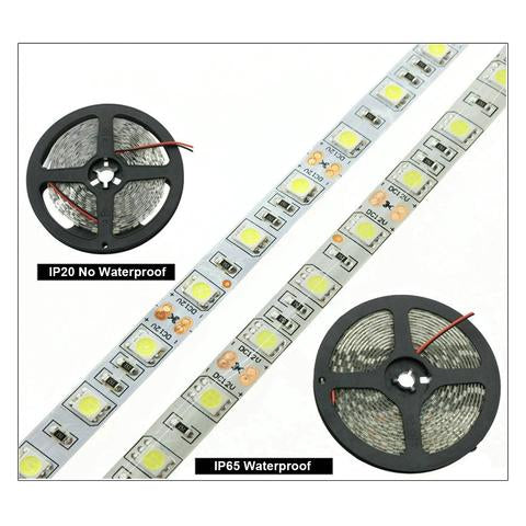 LED Light Strips Highlight 60 Light Beads Epoxy Waterproof Soft Strips