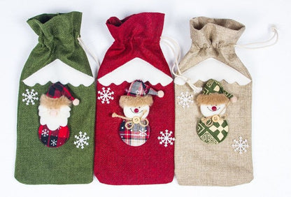 Christmas Decorations Christmas Wine Bottle Socks