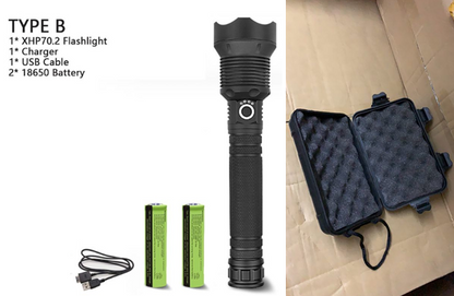 XHP70.2 Powerful Usb Led Flashlight