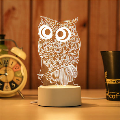 Bedroom bedside creative electronic night light