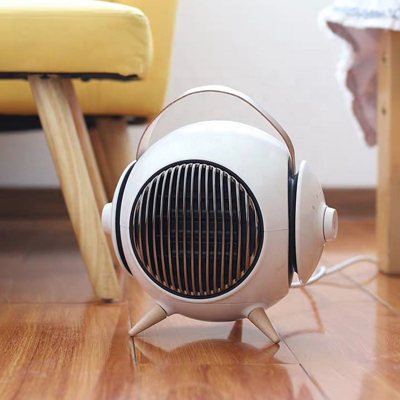 Household heater with movable air heater