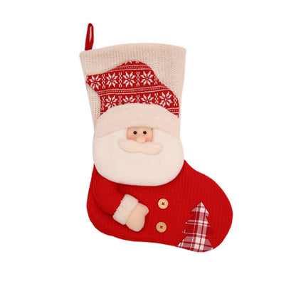 Christmas Knitted Socks & Christmas Decorations