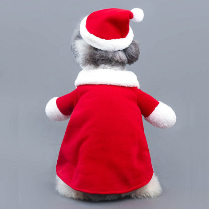 Pet Christmas Standing Costume