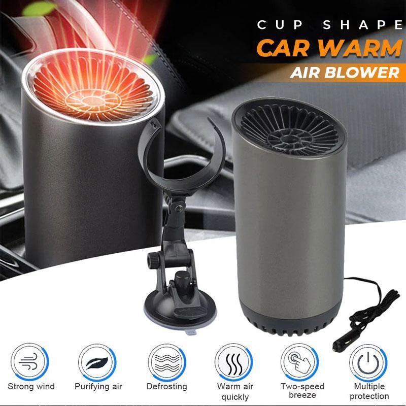 Car Warm Air Blower 12V Heater Fan Windshield Defoggingw