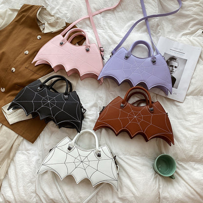 Spider Web Shape Shoulder Bag