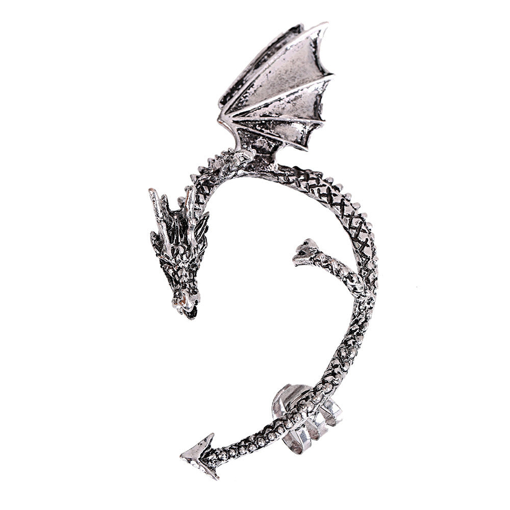 Creative Personality Flying Dragon Ear Clip Special Jewelry