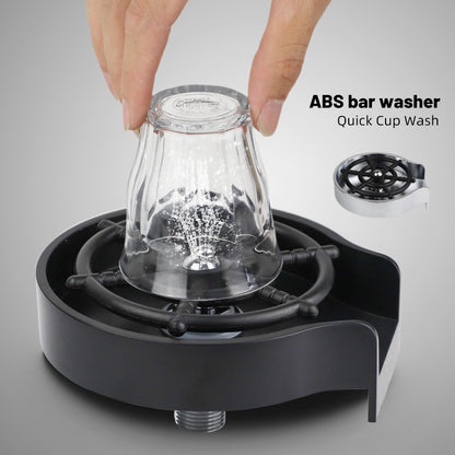 Bar Counter Cup Washer, High-pressure Spray Automatic Faucet