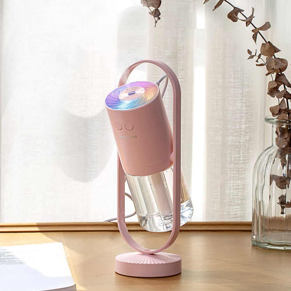 Colorful Light Humidifier 200ml Portable USB Rechargeable