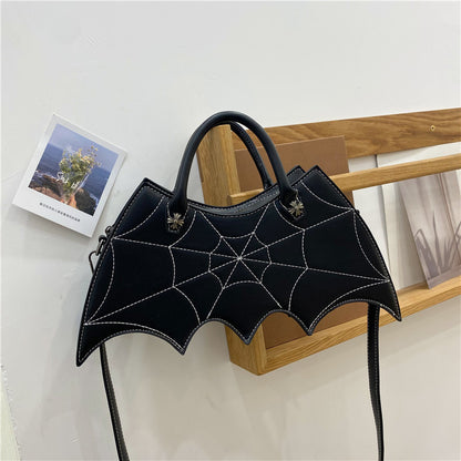 Spider Web Shape Shoulder Bag