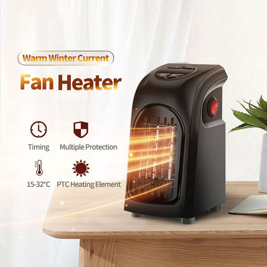 Fan Heater, Electric Winter Mini Room Heater