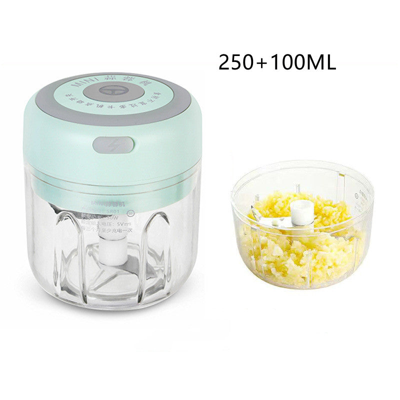 Mini Electric Garlic Ginger Masher Chopper USB Charging