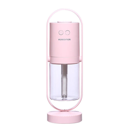 Colorful Light Humidifier 200ml Portable USB Rechargeable