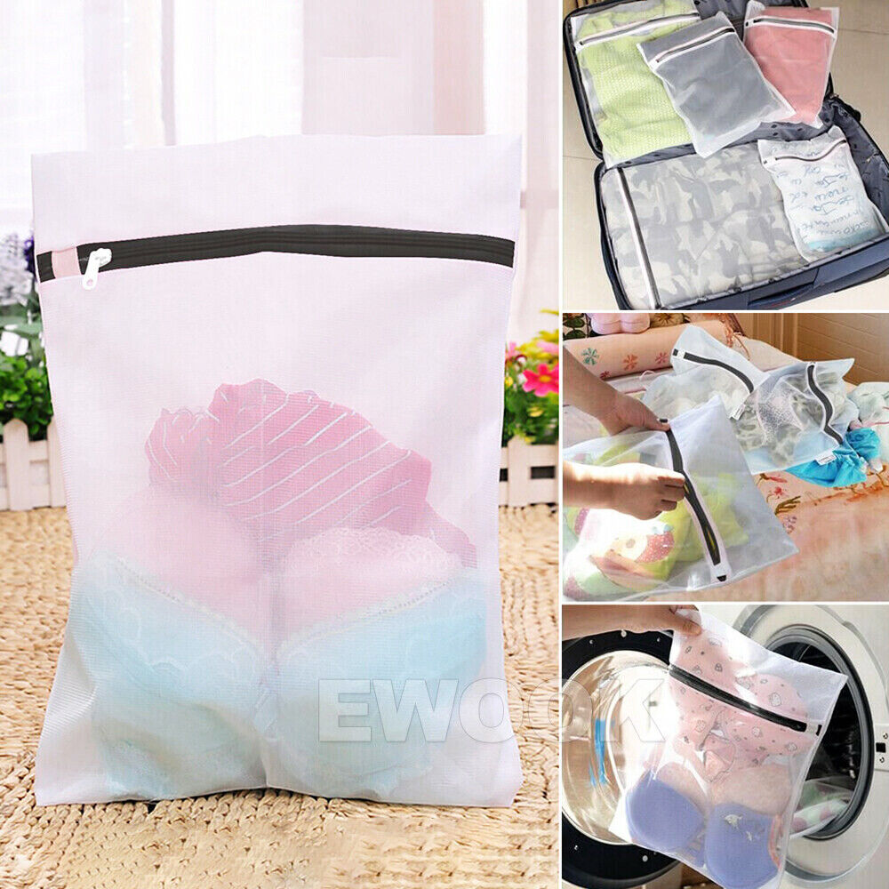 Washing Bag Pack Set Of 4 Laundry Bags Mesh Lingerie Delicate Clothes Wash Bags