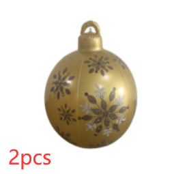 Christmas Ornament Inflatable Ball Outdoor Pvc 60CM