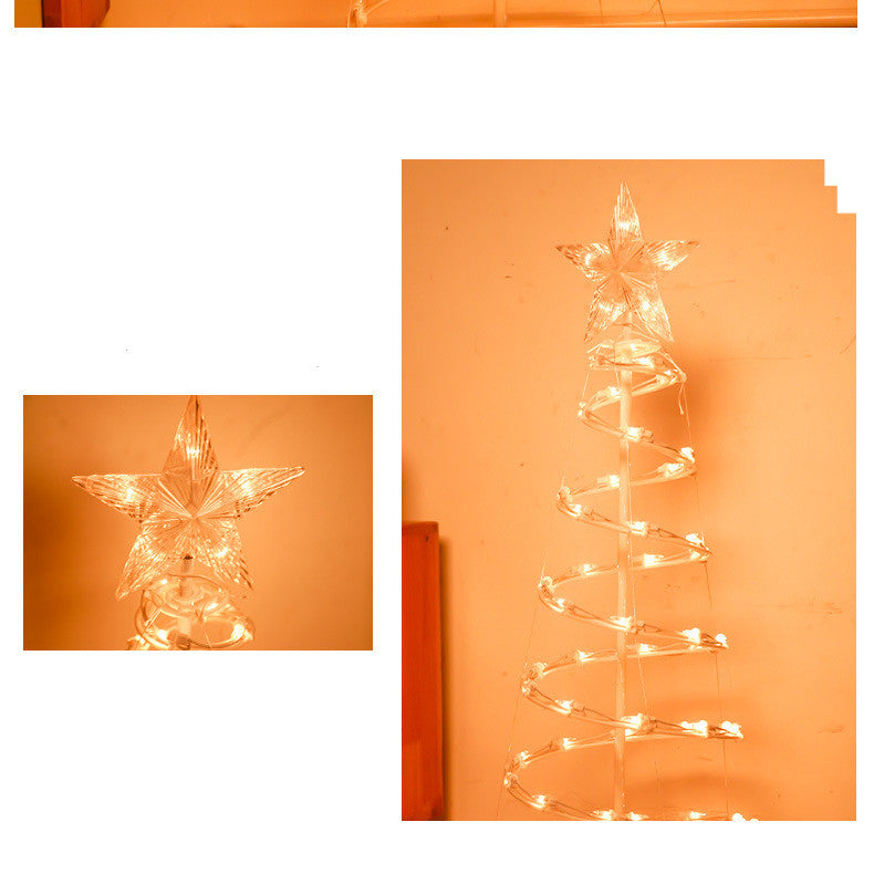 New Style LED Spiral Christmas Tree Light