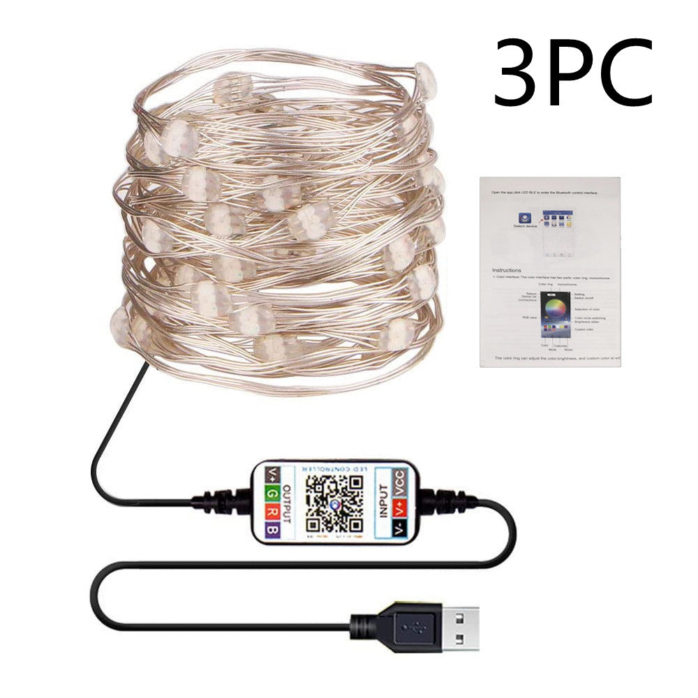 USB Smart Bluetooth Led Copper Wire Light App Control