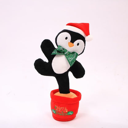 Dancing Christmas Toys Funny Tree Repeat Talking