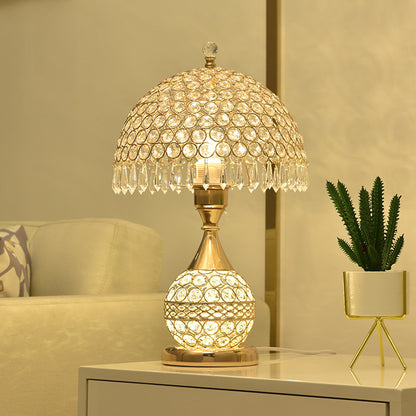 Crystal Desk Lamp Bedroom Bedside Lamp