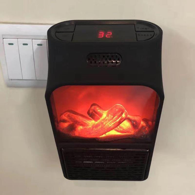 Flame Heater Household Mini Fan Heater