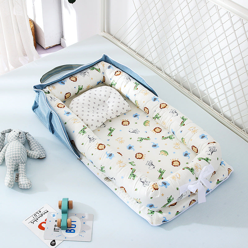 Baby Crib, Cotton Cradle, Travel Bed For Infant Kids