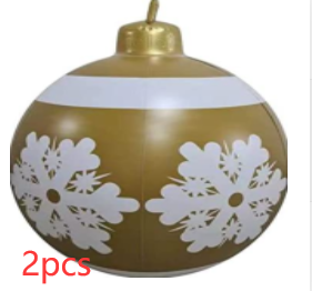 Christmas Ornament Inflatable Ball Outdoor Pvc 60CM