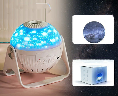 Galaxy Projector Starry Sky Projection Bedroom Bedside Decoration Night Light